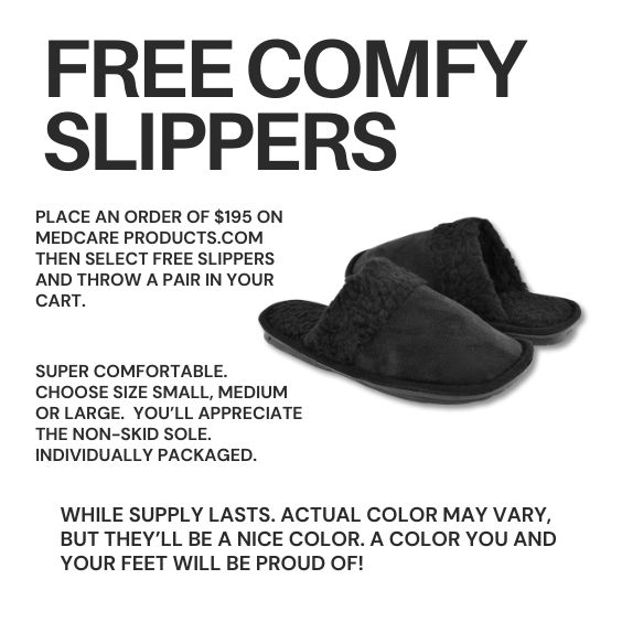 Freee Comfy Slippers With $195+ Order